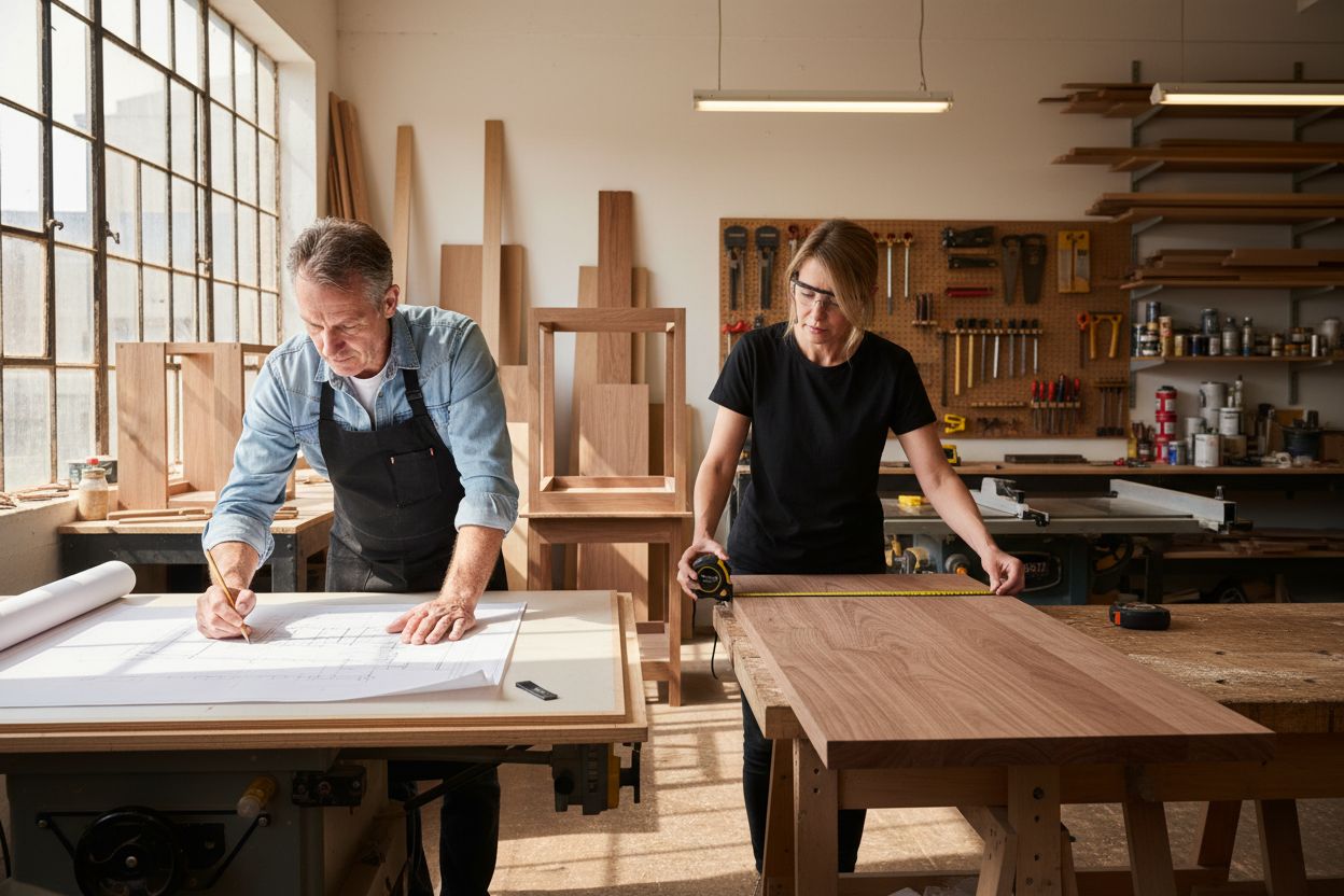 proces mebli na wymiar