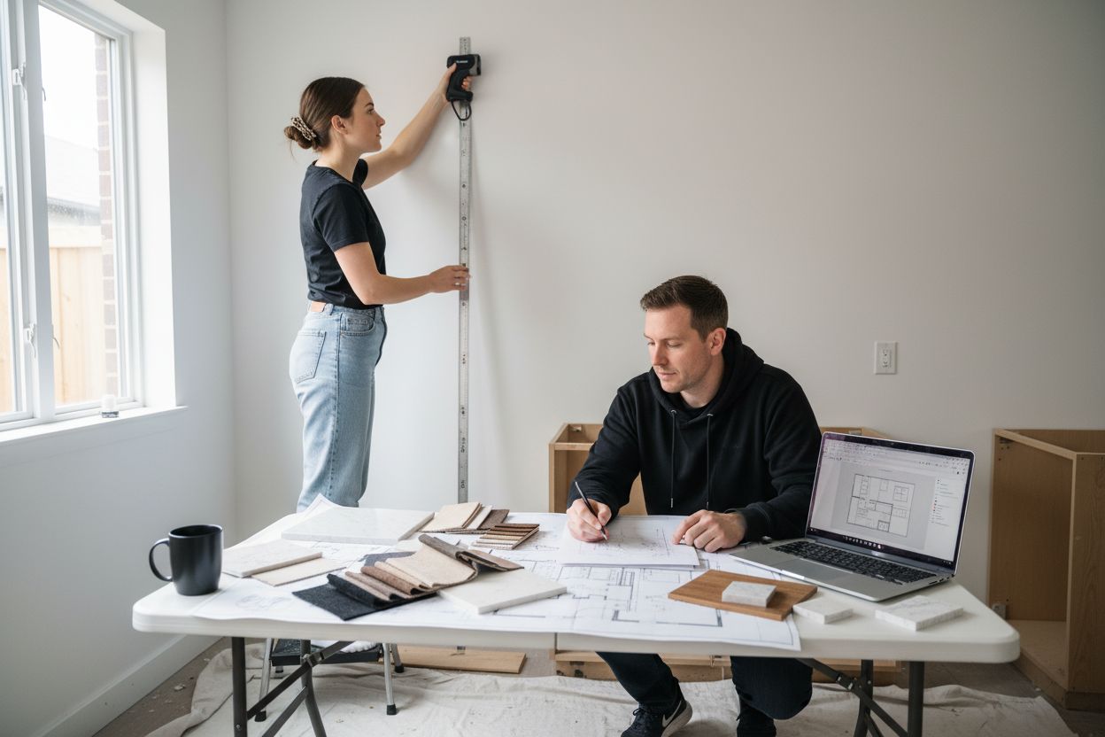 proces projektowania kuchni