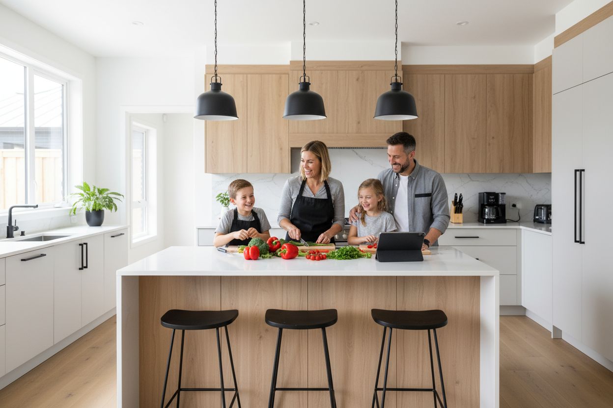 kuchnia na zamówienie rodzina