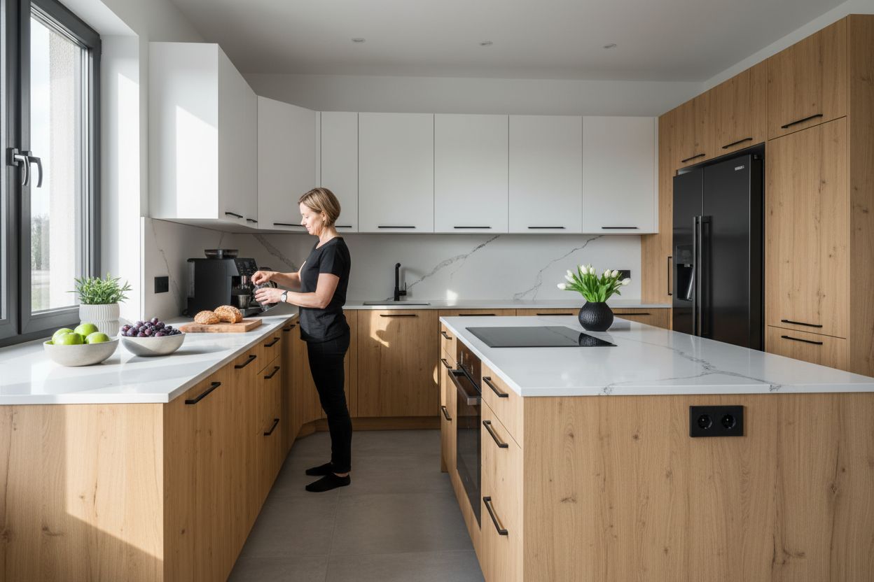 nowoczesna kuchnia na wymiar