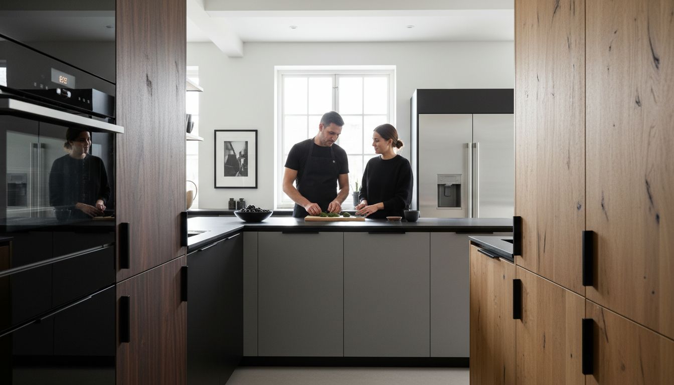 współczesna kuchnia fronty