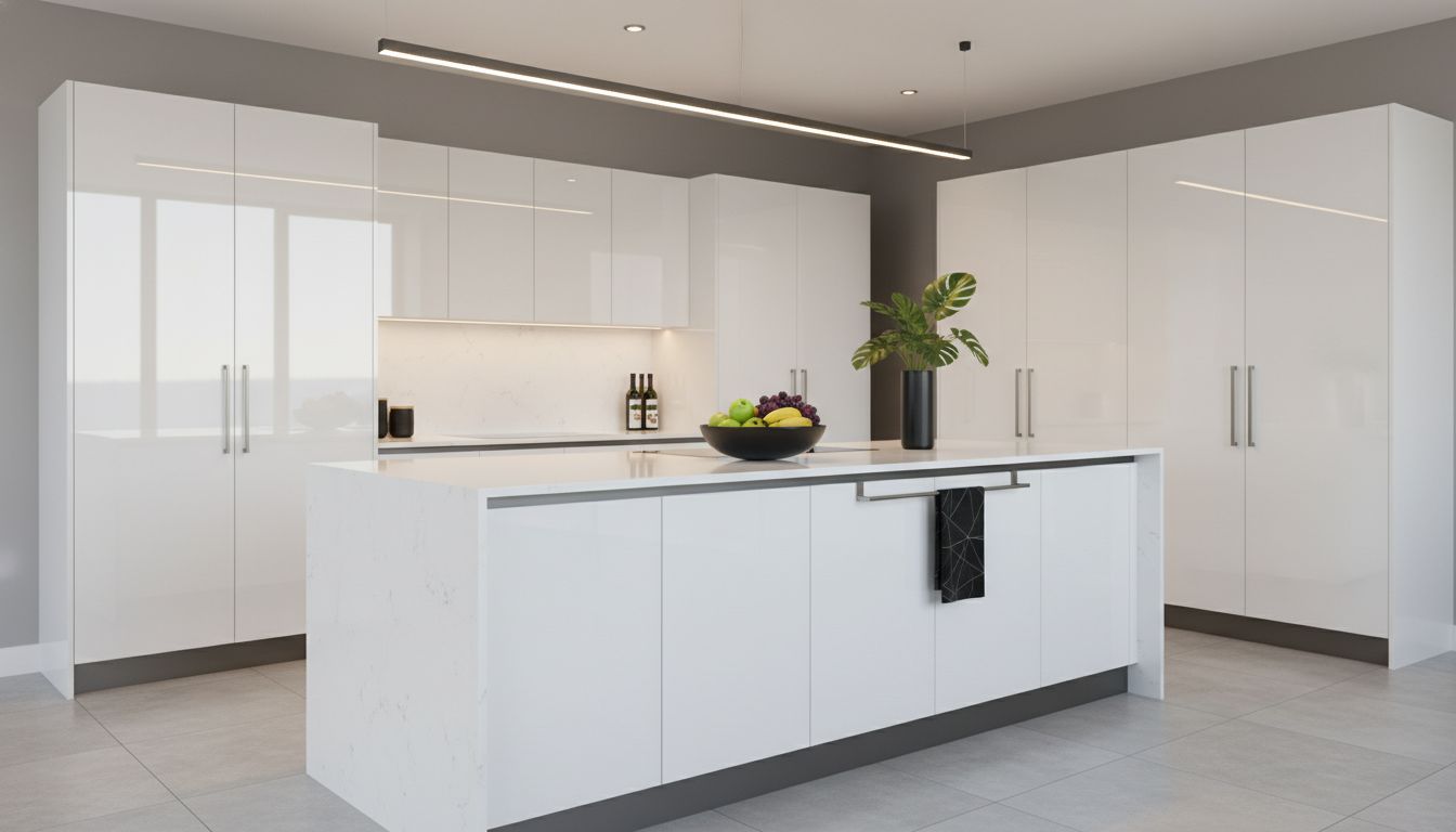 nowoczesna kuchnia akryl