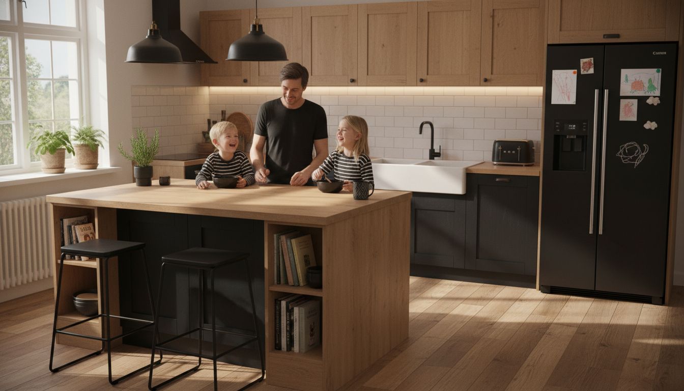 nowoczesna funkcjonalna kuchnia