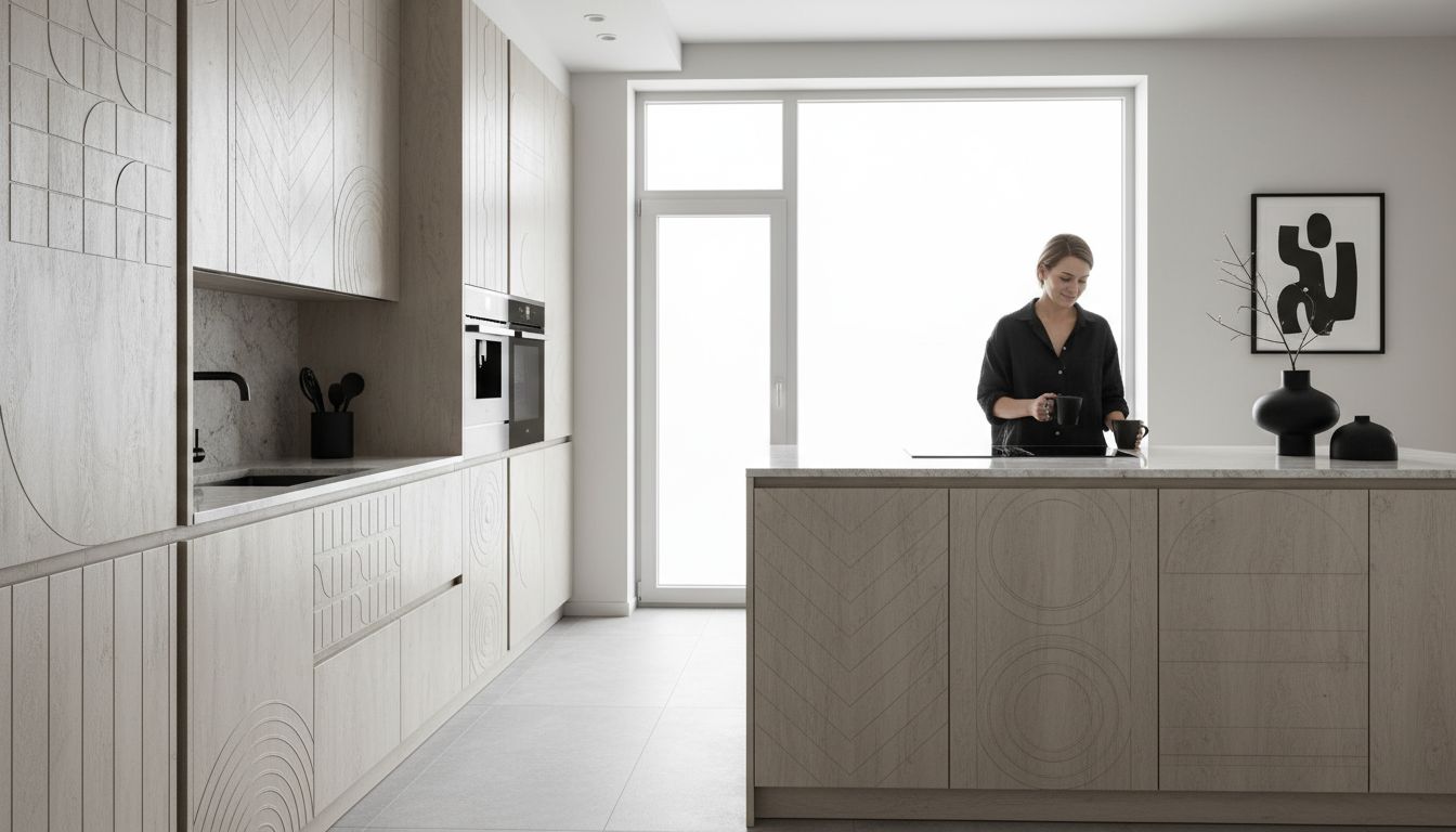 fronty frezowane kuchnia