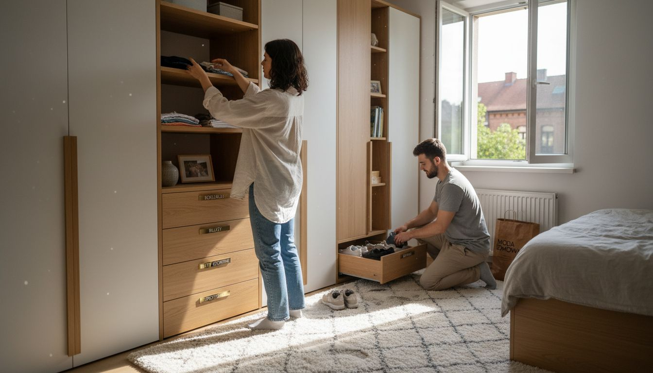 Para planuje zabudowę wnęki na wymiar